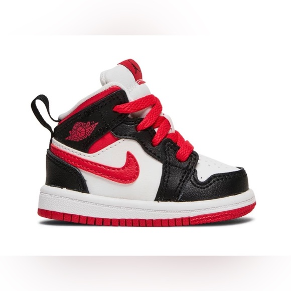Air Jordan 1 Mid TD 'White Very Berry' - Picture 4 of 6